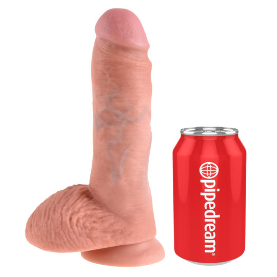 8“ Cock with Balls – King Cock