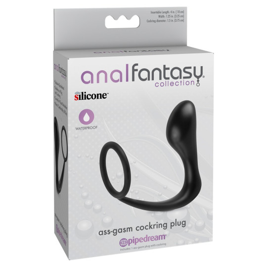 ass-gasm cockring plug – Anal Fantasy Collection