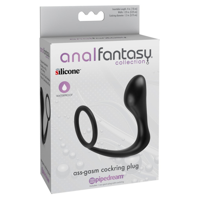 ass-gasm cockring plug – Anal Fantasy Collection