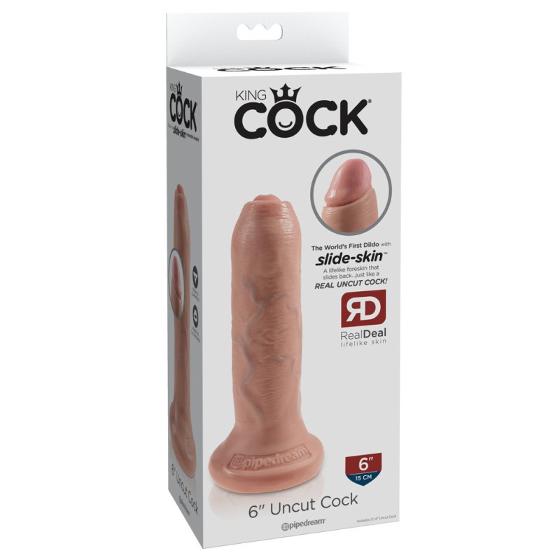 6“ Uncut Cock – King Cock