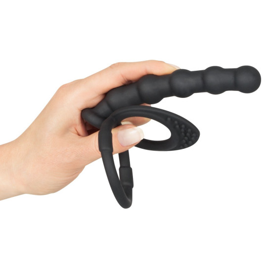 Cock & ball ring – Black Velvets