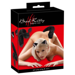 Pet Play Plug & Ears – Bad Kitty