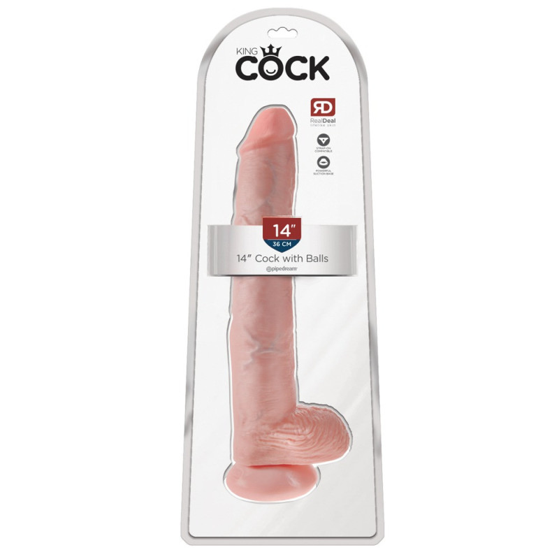 14“ Cock with Balls – King Cock