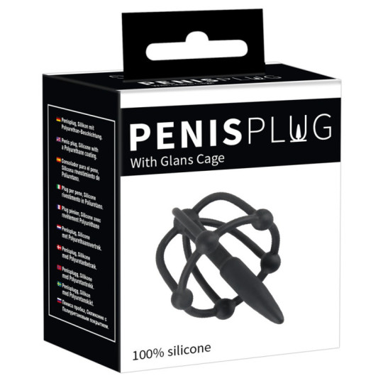 With Glans Cage – Penisplug