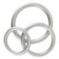 Metallic Silicone Cock Ring Set – You2Toys