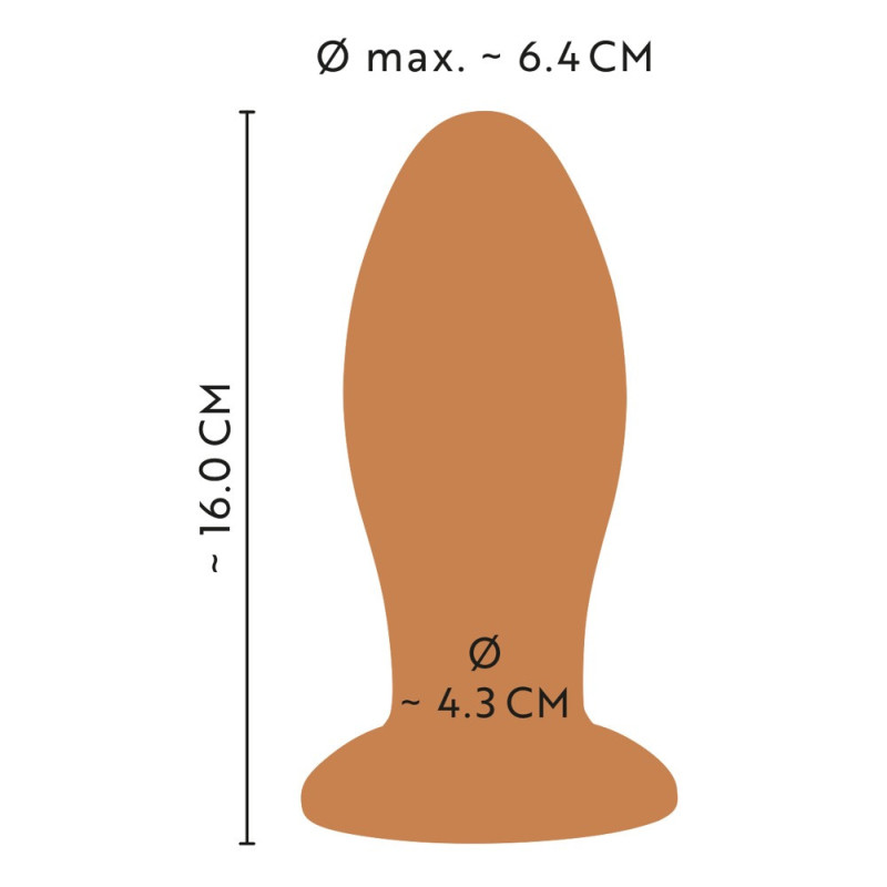 Soft Butt Plug with suction cup – ANOS