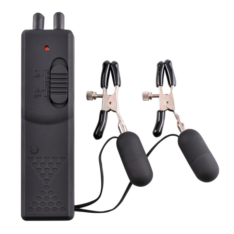 Vibrating Nipple Clamps – Fetish Fantasy Series