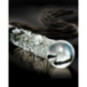 Hand Blown Glass Whip – Icicles