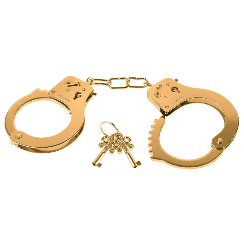 Metal Cuffs – Fetish Fantasy Gold