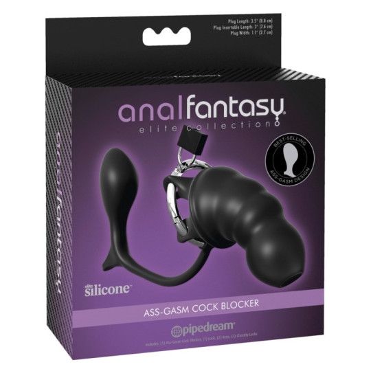 Ass-Gasm Cock Blocker – Anal Fantasy Elite
