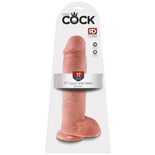 11“ Cock with Balls – King Cock