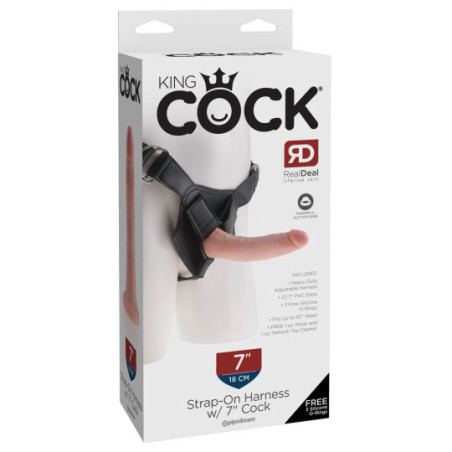 Strap-on with 7 Inch – King Cock