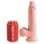 7, 5“ Triple Density Cock with balls – King Cock Plus