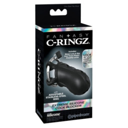 Extreme Silicone Cock Blocker – Fantasy C-Ringz