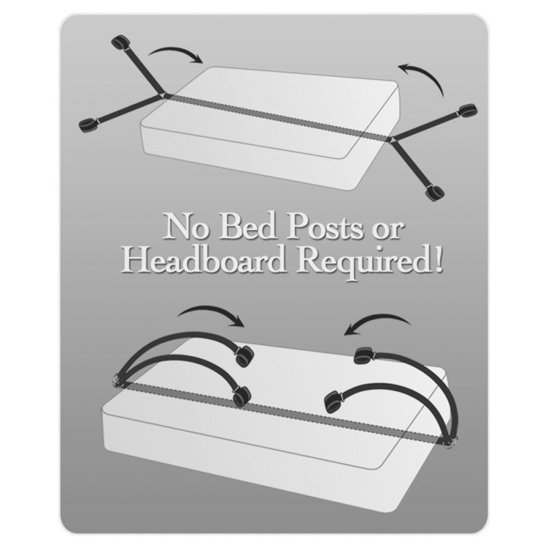 Bed Bindings Restraint Kit – Fetish Fantasy Series