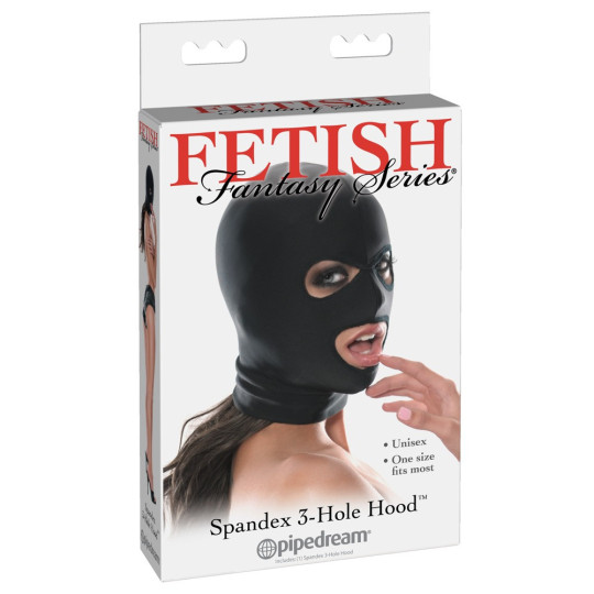 Spandex 3-Hole Hood – Fetish Fantasy Series