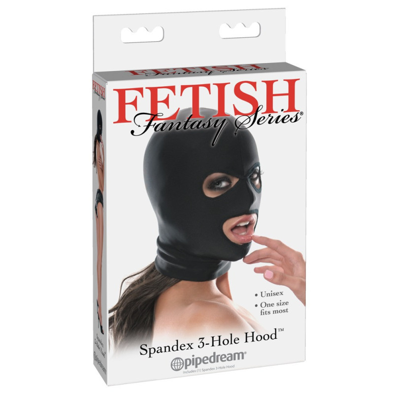 Spandex 3-Hole Hood – Fetish Fantasy Series