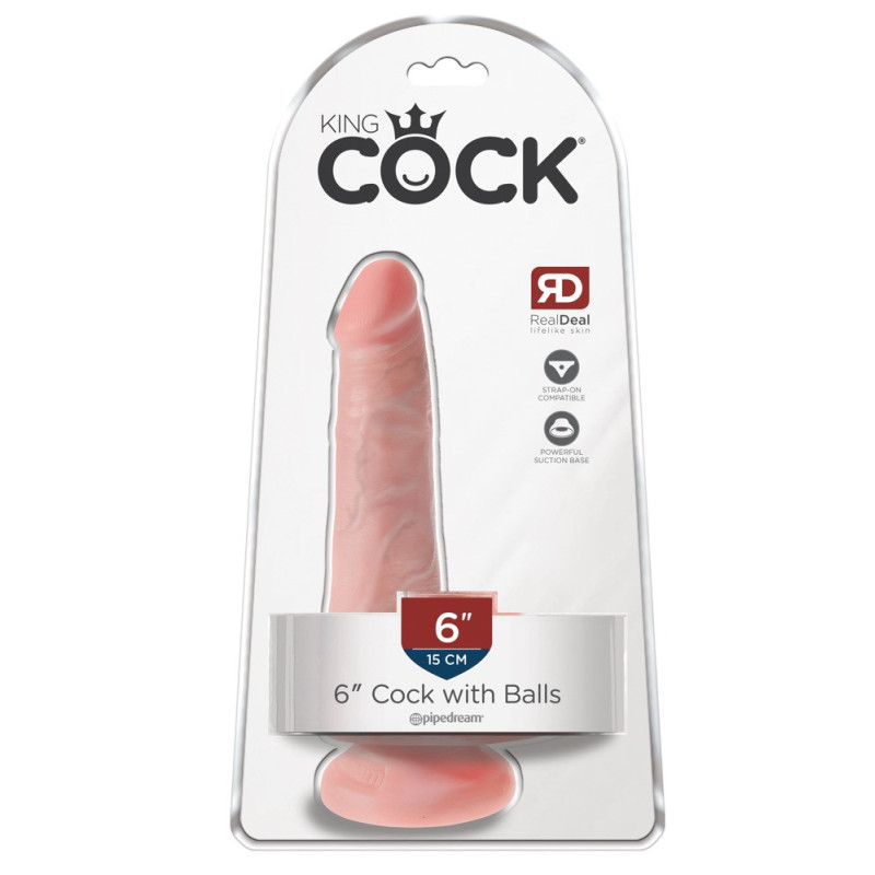 6“ Cock with Balls – King Cock