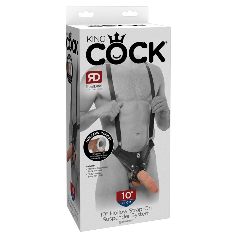 Hollow Strap-On Suspender System – King Cock