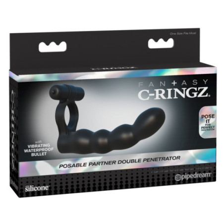 Posable Partner Double Penetrator – Fantasy C-Ringz