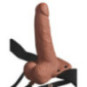 6“ Hollow Strap-on with Balls – Fetish Fantasy Series