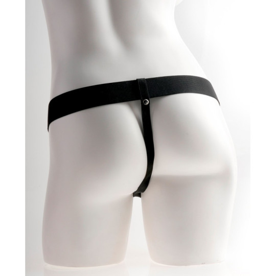 6“ Hollow Strap-on with Balls – Fetish Fantasy Series