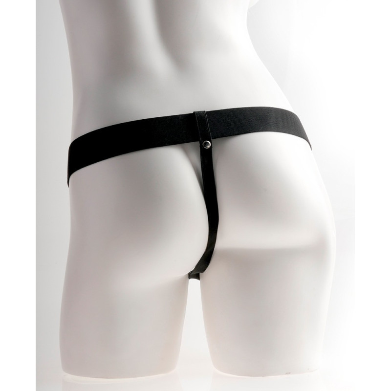 6“ Hollow Strap-on with Balls – Fetish Fantasy Series