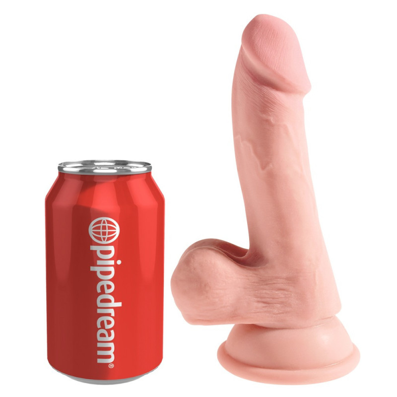 6,5" Triple Density Cock with Balls – King Cock Plus