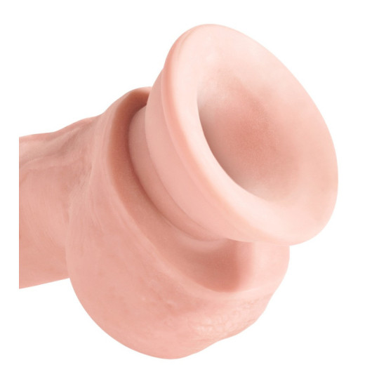 8“ Triple Density Cock with Balls – King Cock Plus