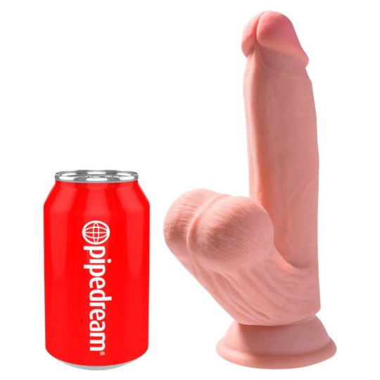 Triple Density Cock with Swinging Balls – King Cock Plus