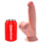 Triple Density Cock with Swinging Balls – King Cock Plus