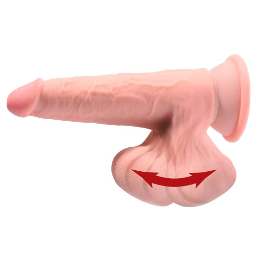 Triple Density Cock with Swinging Balls