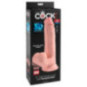 Triple Density Cock with Swinging Balls – King Cock Plus