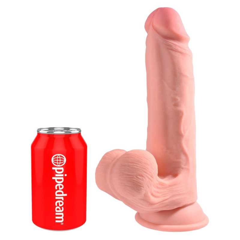 Triple Density Cock with Swinging Balls – King Cock Plus