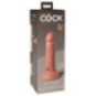 6“ Dual Density Silicone Cock – King Cock Elite