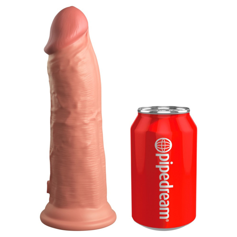 8“ Dual Density Silicone Cock – King Cock Elite