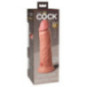 8“ Dual Density Silicone Cock – King Cock Elite
