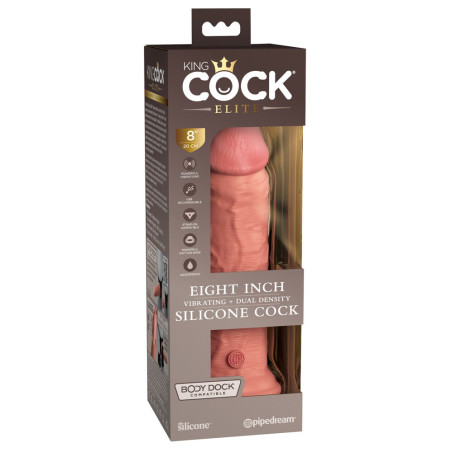 8“ Silicone Cock – King Cock Elite