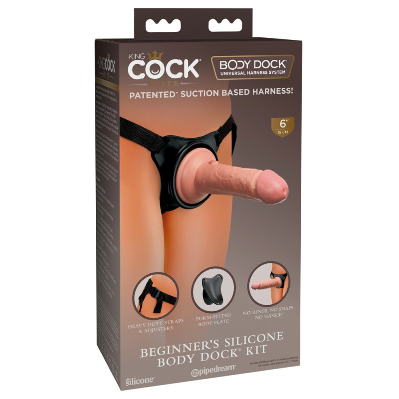 Beginner's Silicone Body Dock Kit – King Cock Elite