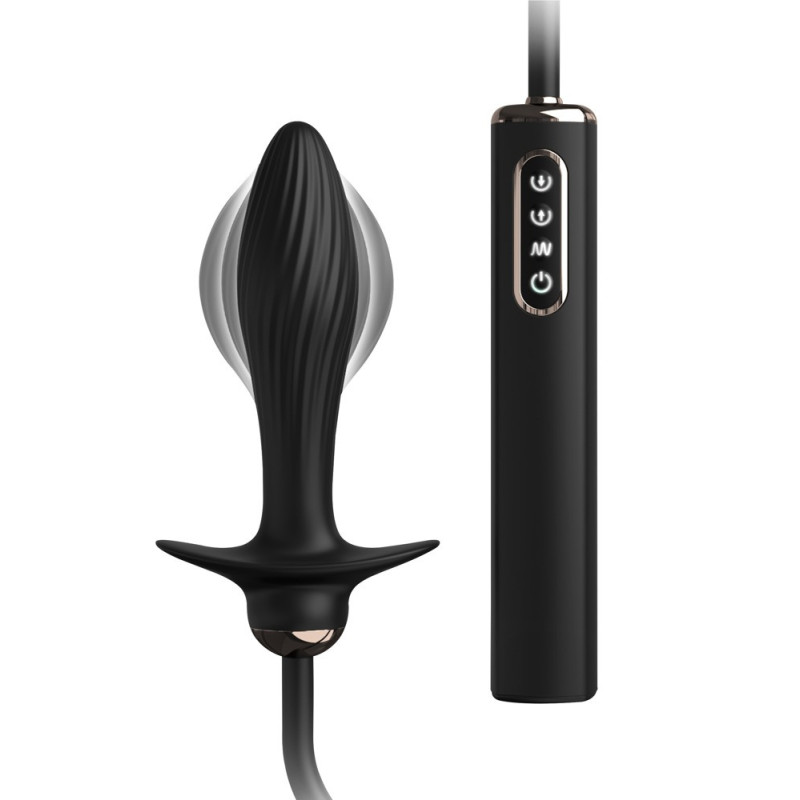 Auto-Throb Inflatable Vibrating Plug – Anal Fantasy Elite