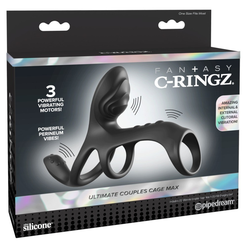 Ultimate Couples Cage Max – Fantasy C-Ringz