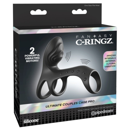 Ultimate Couples Cage Pro – Fantasy C-Ringz