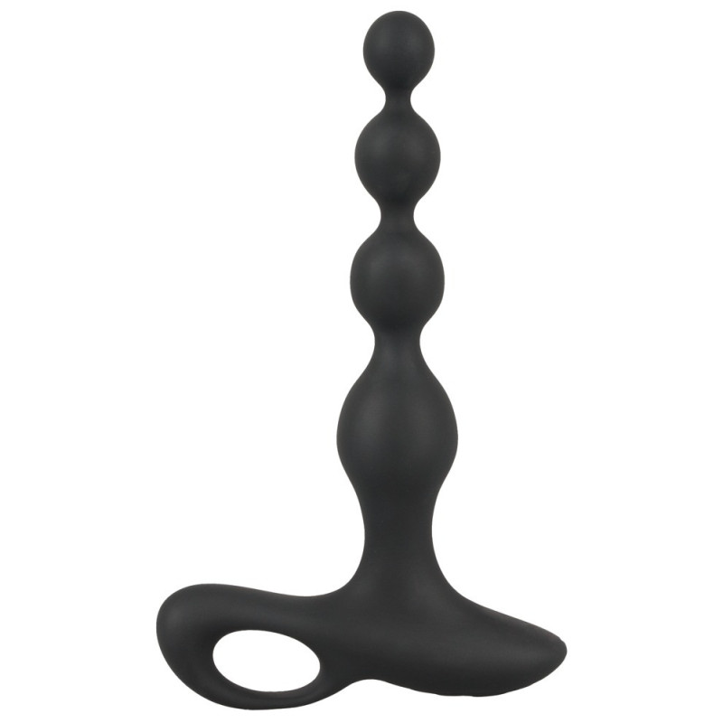 Rechargeable anal beads – Black Velvets