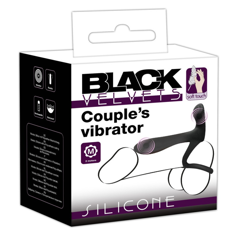 Couple's Vibrator – Black Velvets