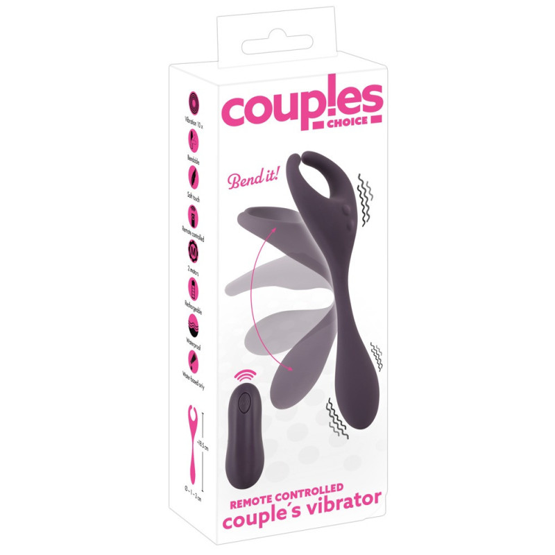 Remote Controlled Couple's Vibrator – Couples Choice