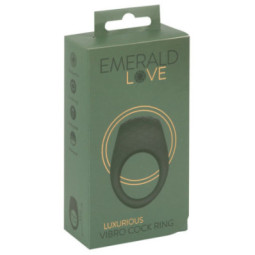 Luxurious Vibro Cock Ring – Emerald Love