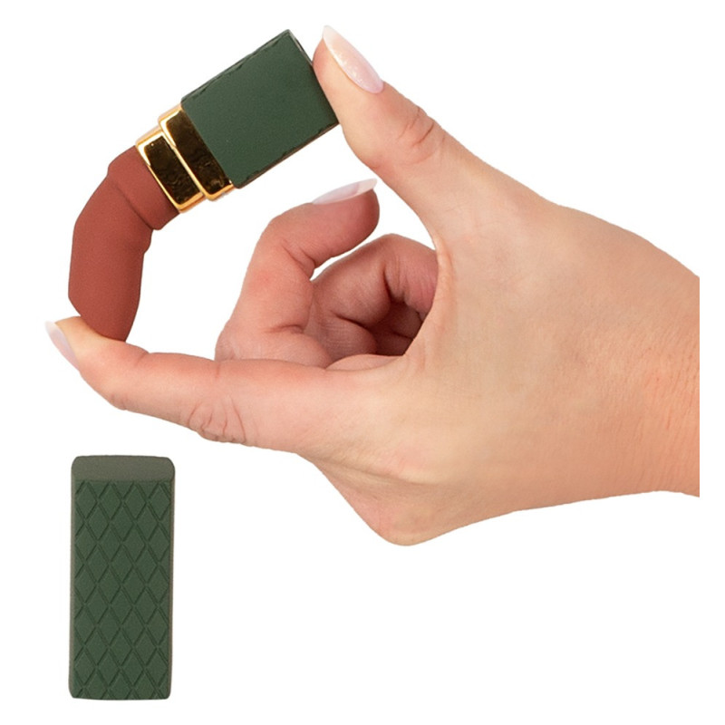 Luxurious Lipstick Vibrator – Emerald Love