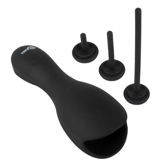 Glans Masturbator with 3 Dilators – Rebel