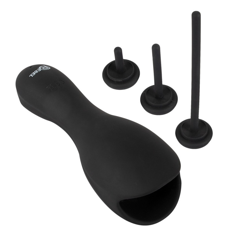 Glans Masturbator with 3 Dilators – Rebel