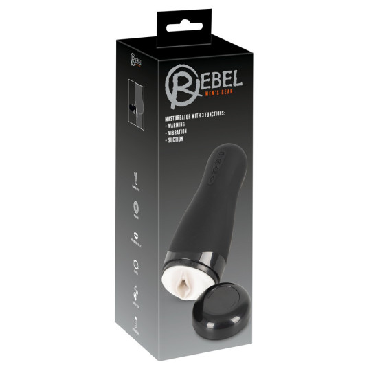 Masturbator with 3 Functions – Rebel